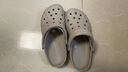 卡骆驰crocs洞洞鞋贝雅男鞋女鞋轻便耐磨一脚蹬拖鞋休闲鞋|10126 卵石色-2V3 36 /37(220mm) 实拍图