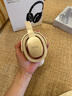 HTC 2025新款时尚开放式头戴蓝牙耳机长续航游戏运动背书无线HiFi高音质 玫瑰金【开放式头戴+镂空清爽透气】 实拍图