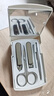 海菲诺指甲刀套装带镜子全套指甲剪死皮剪挖耳勺鼻毛剪指甲钳修脚刀5件 实拍图