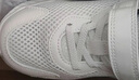 鸿星尔克（ERKE）童鞋男女大小童白色滑板鞋儿童网孔透气运动鞋75122201140正白28 实拍图