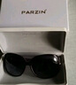 帕森（PARZIN） 太阳镜女 潮流简约偏光太阳眼镜防紫外线开车专用墨镜 PZ6214 紫色 实拍图