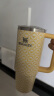 STANLEY巨无霸吸管杯水杯保温杯大容量办公不锈钢杯子887ML-黄油向日葵 实拍图