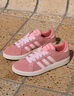 adidas「面包鞋」GRAND COURT BASE 00s休闲低帮板鞋男女阿迪达斯   粉色/清澈粉/汉玉白   42.5 实拍图
