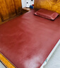 蜀杉A类高端头层水牛皮凉席三件套1.8米牛皮席真皮空调席高级夏凉席子 软席 厚度4.6（单席） 1.8米床 200cm*180cm 实拍图
