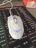 狼蛛（AULA）F2068Pro机械键盘鼠标 全键热插拔 背光 104键有线键鼠三件套装 办公电脑键盘电竞游戏专用 白绿【键鼠桌垫-三件套】青轴 实拍图