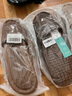 安尚芬拖鞋男士夏季新款室内家居简约轻便洗澡防滑踩屎感情侣凉拖鞋女 灰色 44-45 适合43-44（内长270MM） 实拍图