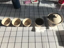 陶瓷功夫茶具小套一壶四杯整套简约家用办公会客泡茶壶茶杯 粗陶手抓壶（静字）一壶四杯 实拍图