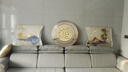 优尚艾诺简约新中式三联画客厅装饰画沙发背景墙挂画卧室圆角框墙壁画轻奢 福气延绵 70*50/70*70/70*50（2.5米沙发） 高清水晶膜画面 实拍图