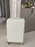 爱华仕行者系列行李箱24英寸拉杆箱女轻便铝框箱男旅行箱出差密码箱白色 实拍图
