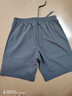 361°运动短裤男新款春夏季速干吸湿五分裤透气弹力男裤 【基础版】砾石灰 S 实拍图