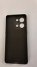 毕亚兹适用OPPOReno9Pro手机壳 reno9/pro保护套 全包防摔超轻薄植绒散热液态磨砂软壳男女款JK243黑 实拍图