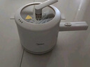 美的（Midea）电煮锅 小电锅 宿舍小锅 学生宿舍泡面电火锅 电蒸锅多功能辅食锅XZE2017 1.6L配蒸笼【国家补贴】 实拍图