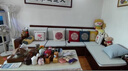辰娅 实木沙发 胡桃木实木沙发组合现代中式冬夏两用大小户型储物家具 配套茶几 实拍图