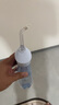 博皓（prooral）【正畸适用】冲牙器手持立式洗牙器声波微气泡水牙线5025Plus天空蓝 【牙齿冲洗器】 实拍图