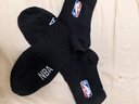 NBA袜子男士中筒夏季休闲商务运动袜男舒适无骨精梳棉篮球袜6双装 实拍图