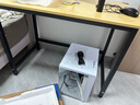 奥伦福特 电脑桌台式小户型卧室小桌子家用书桌简约办公学习桌长条桌 木纹黑架单桌100*60*74 实拍图