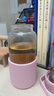 北鼎（Buydeem）茶水分离泡茶杯子 耐高温水杯便携随手杯男女节日礼物猪猪粉630ml 实拍图