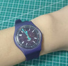 斯沃琪（Swatch）瑞士手表 紫色韵律 考试表 开学礼物潮流石英表SO28V102 实拍图