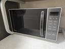美的（Midea）微波炉家用小型平板式智能菜单高效速热 一键解冻杀菌除味易清洁内胆宝宝辅食菜单 【爆款新品M2C】20L 实拍图