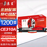 京呈适用惠普cp1025硒鼓HP126A墨盒m176n打印机m177fw粉盒m175nw佳能130a CE310A/CF350A红色标准 1200页 实拍图