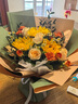 花与千寻鲜花速递向日葵混搭花束生日礼物全国同城配送 向日葵花束爆款 同城配送    支持预约日期送达 实拍图