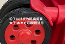 班哲尼行李箱拉杆箱橡胶轮子保护套替换通用万向轮套配件黑色 实拍图