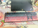 狼蛛（AULA）F2088pro机械键盘侧刻渐变108键青红茶电竞游戏办公台式笔记本电脑键鼠套装 【黑莓粉】等高线侧刻版本 红轴【办公打字推荐】 实拍图