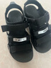 安踏儿童运动凉鞋男大童2025夏季透气魔术贴露趾沙滩鞋A12326962I 实拍图