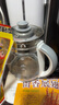 九阳（Joyoung）0胶水养生壶玻璃花茶壶可拆卸茶篮 定制12大功能 煮茶器电热烧水壶1.5L WY155 实拍图
