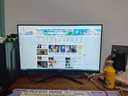 凯科迈 32英寸显示器电竞游戏显示器电脑显示屏高清屏幕便携曲面家用办公监控笔记本外接扩展屏 32英寸（超清2K-180HZ）曲屏黑色(电竞) 实拍图