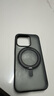 爵士驼【360°旋转支架】适用苹果15pro手机壳透明iphone15promax新款支点壳磨砂磁吸防摔全包商务简约男 【磨砂黑】360°旋转支架|强磁吸附|赠膜 iPhone15 Pro 实拍图