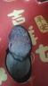 传统老北京布鞋软底防滑男士单鞋一脚蹬休闲黑布鞋舒适透气工作鞋 黑色 40 实拍图