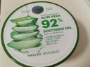 自然乐园（Nature Republic）芦荟胶晒后修复补水保湿身体乳液面霜男士贴贴霜芦荟膏凝胶300ml 实拍图