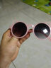 皮卡丘卡通装饰眼镜儿童墨镜遮阳防晒太阳镜机甲战士可爱男女眼镜 M1-小猫色-白色 实拍图