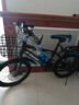 津驰远儿童自行车6-10-15岁碟刹中大童山地男女孩学生单车一体轮脚踏车 车筐款|蓝色+变速+双碟刹+辐条轮 18寸【身高115-140cm】约6-10岁 实拍图