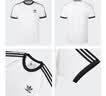adidas adicolor复古百搭修身圆领短袖T恤男女阿迪达斯三叶草   白   XS 实拍图