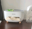 ecoco意可可纸巾盒客厅茶几抽纸盒家用桌面遥控器收纳盒餐巾纸盒E2009灰 实拍图