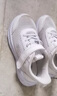 361°儿童运动鞋跑鞋2026夏季男女童3-12岁轻便大网孔跑鞋白35 实拍图