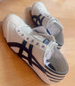 Onitsuka Tiger鬼塚虎帆布一脚蹬懒人鞋  男女款休闲鞋 MEXICO 66™ PARATY 米白色/藏青色(1183C233-250) 37.5 实拍图