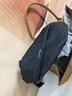 袋鼠斜挎包男士胸包大容量潮流机车包运动斜跨单肩包休闲小背包女腰包 灰色升级版 小包 实拍图