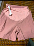 婧麒孕妇装夏装上衣短袖棉宽松T恤短裤遮肚子可爱印花套装大码韩版 【短裤】粉色Jyk63762 XL 实拍图