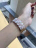 E-Trend适用华为gt4表带watch4手表原装gt5女款pro树脂荣耀gs夏天2e运动 椭圆树脂-粉碎花 华为GT4/GT5 41mm/GT5Pro42mm 实拍图