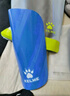 卡尔美（KELME）足球护腿板比赛训练护小腿减震加厚插板专业护具 蓝色 M  实拍图