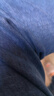 真维斯（Jeanswest）王一博代言牛仔裤男夏季薄款天丝舒适修身直筒高端潮牌休闲裤子男 蓝色+深蓝【薄款组合】 36 码(2尺8) 实拍图