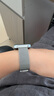 码仕适用华为fit3/4/4pro手表表带米兰尼斯磁吸扣夏天watch fit3/4手环防水运动腕带银色 实拍图