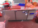 扬子冷藏工作台操作台冰柜商用保鲜工作台水吧台奶茶店设备全套平冷不锈钢冷藏冷冻柜冰箱厨房 冷藏款｜一级能效｜铜管制冷｜中梁加热｜不锈钢台面 长1.5M*宽0.8M*高0.8M 实拍图