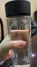 富光 男女士双层玻璃杯 水杯 支持团购定制 304杯子泡茶杯400ML黑 实拍图