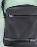 新秀丽（Samsonite）斜挎包精品男士单肩包超纤挎包时尚男包休闲实用TN5*09004黑色 实拍图