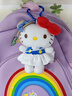 伊美娃娃HelloKitty公仔书包挂件玩偶背包挂饰钥匙扣毛绒小挂件女生日礼物 实拍图
