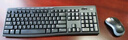 罗技（Logitech）MK251无线蓝牙键盘鼠标套装 办公商务笔记本电脑 数字键盘99键黑色键鼠套装（K251键盘+M196鼠标） 实拍图